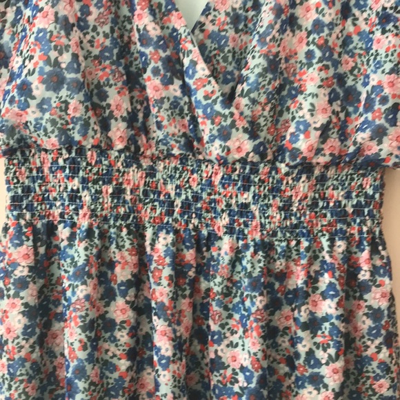 BCBG Paris Flower Ruffle Dress Size XXL - Picture 6 of 14